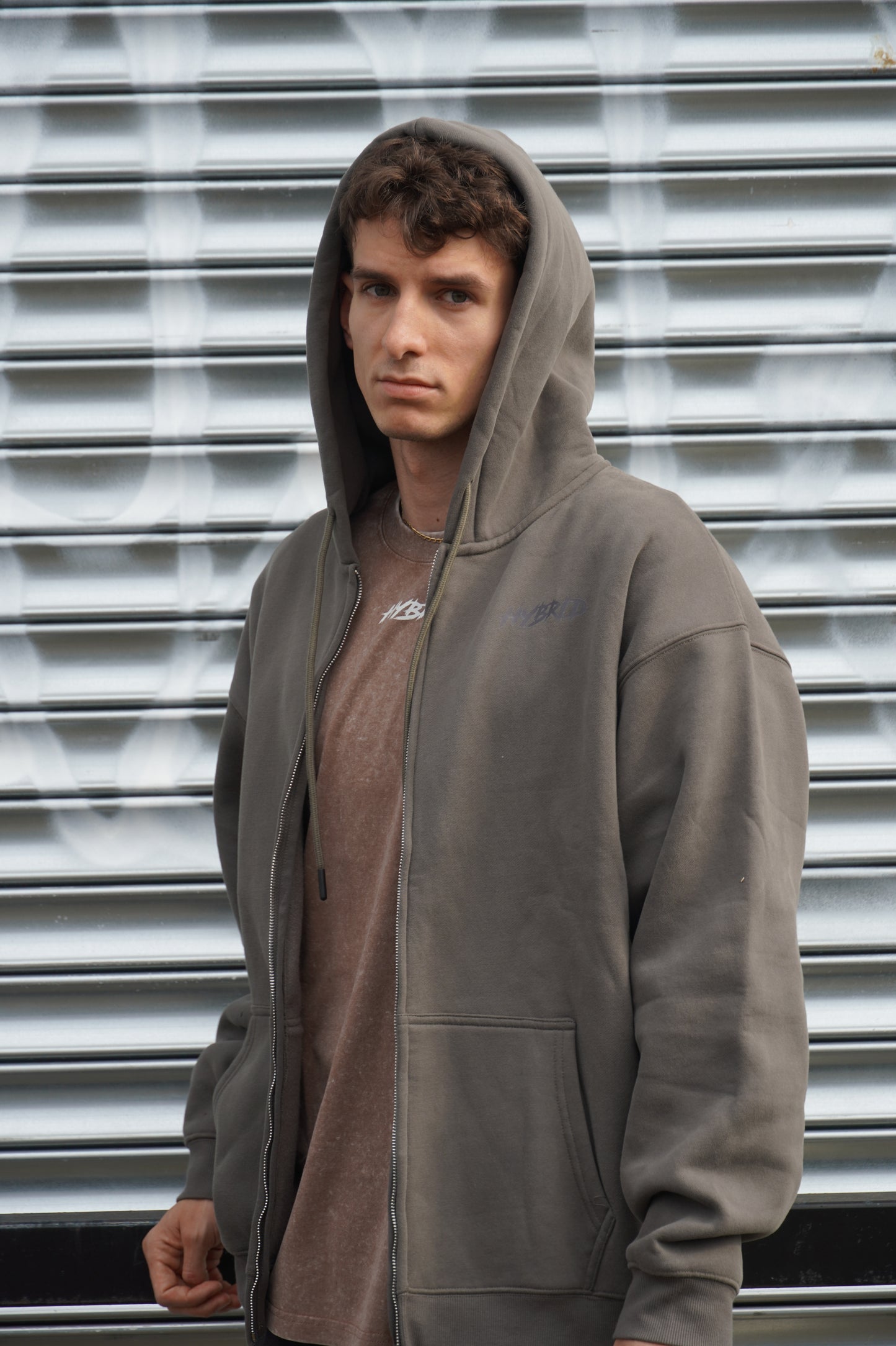 Hybrid Zip up Hoodie
